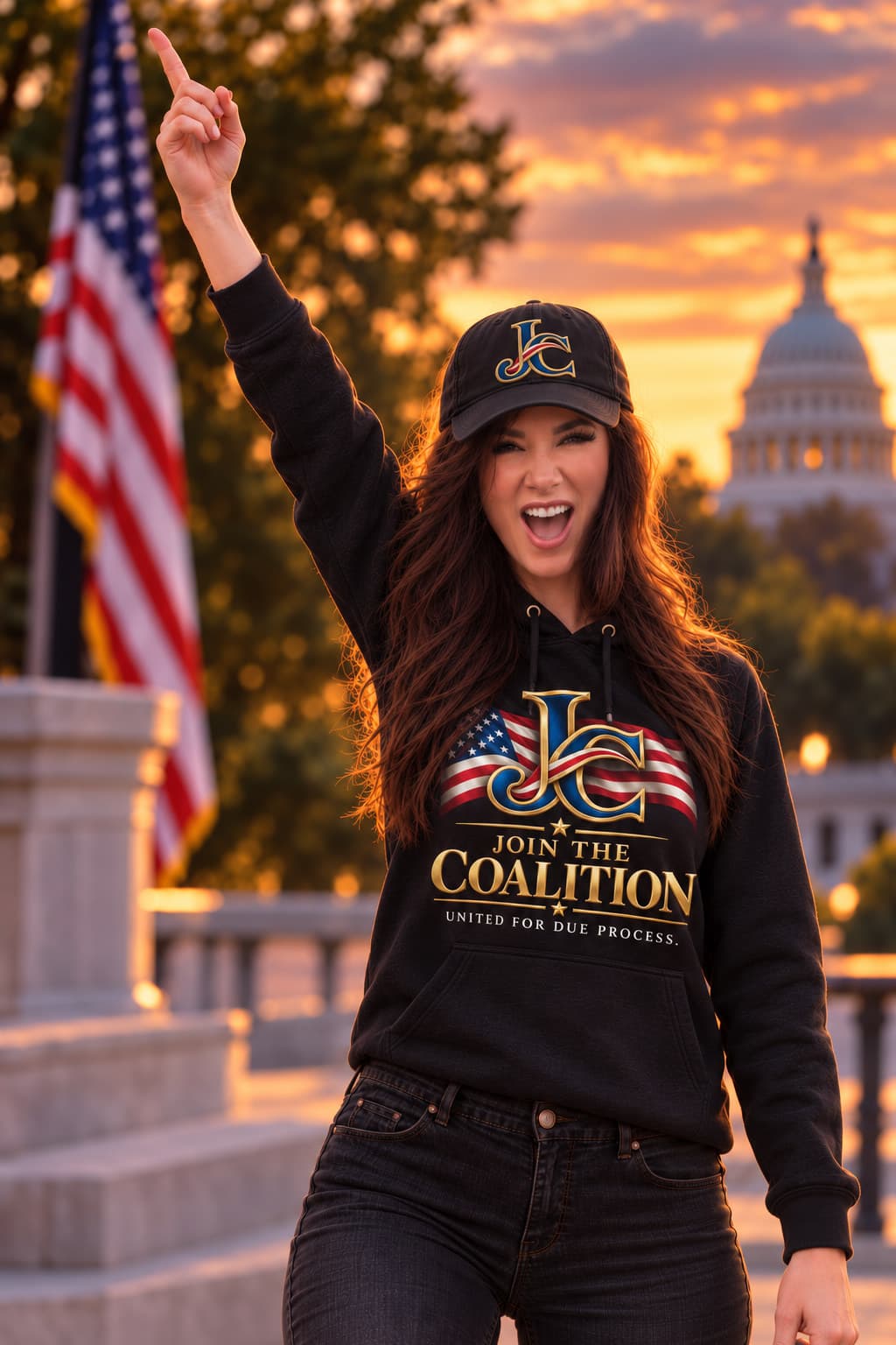 Join the Coalition hoodie