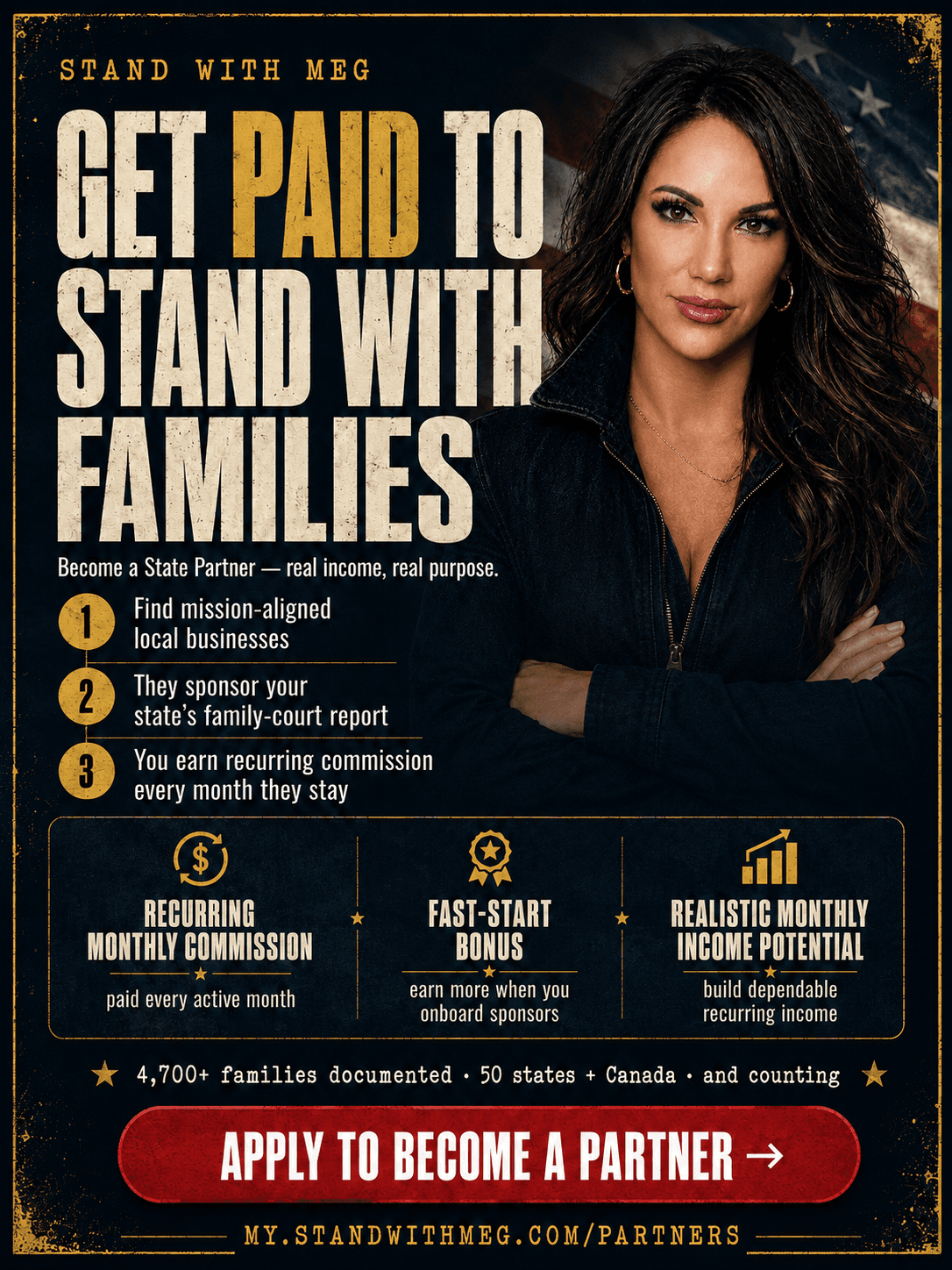 Stand With Meg state partner program