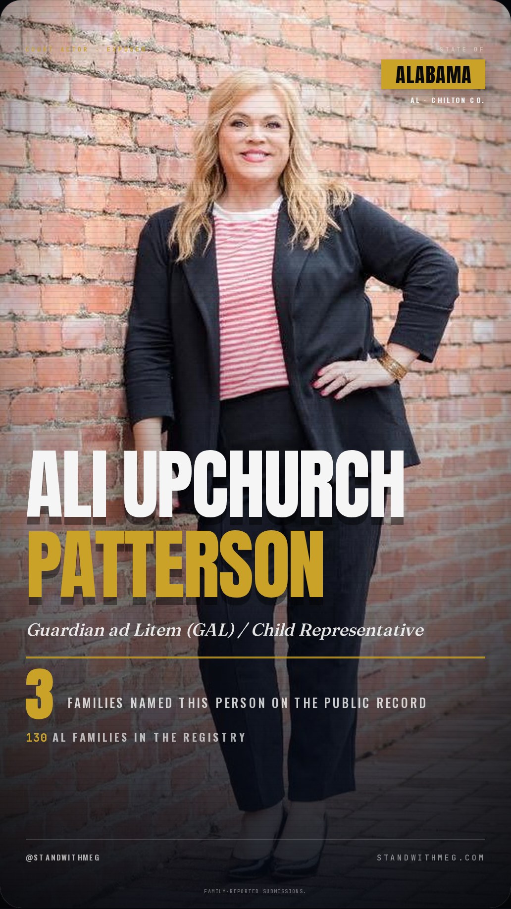Ali Upchurch Patterson share slide 1 of 7