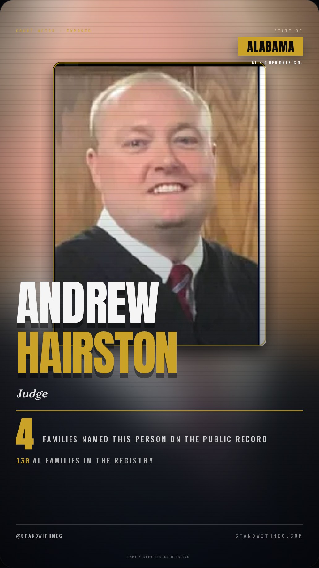 Andrew Hairston share slide 1 of 7