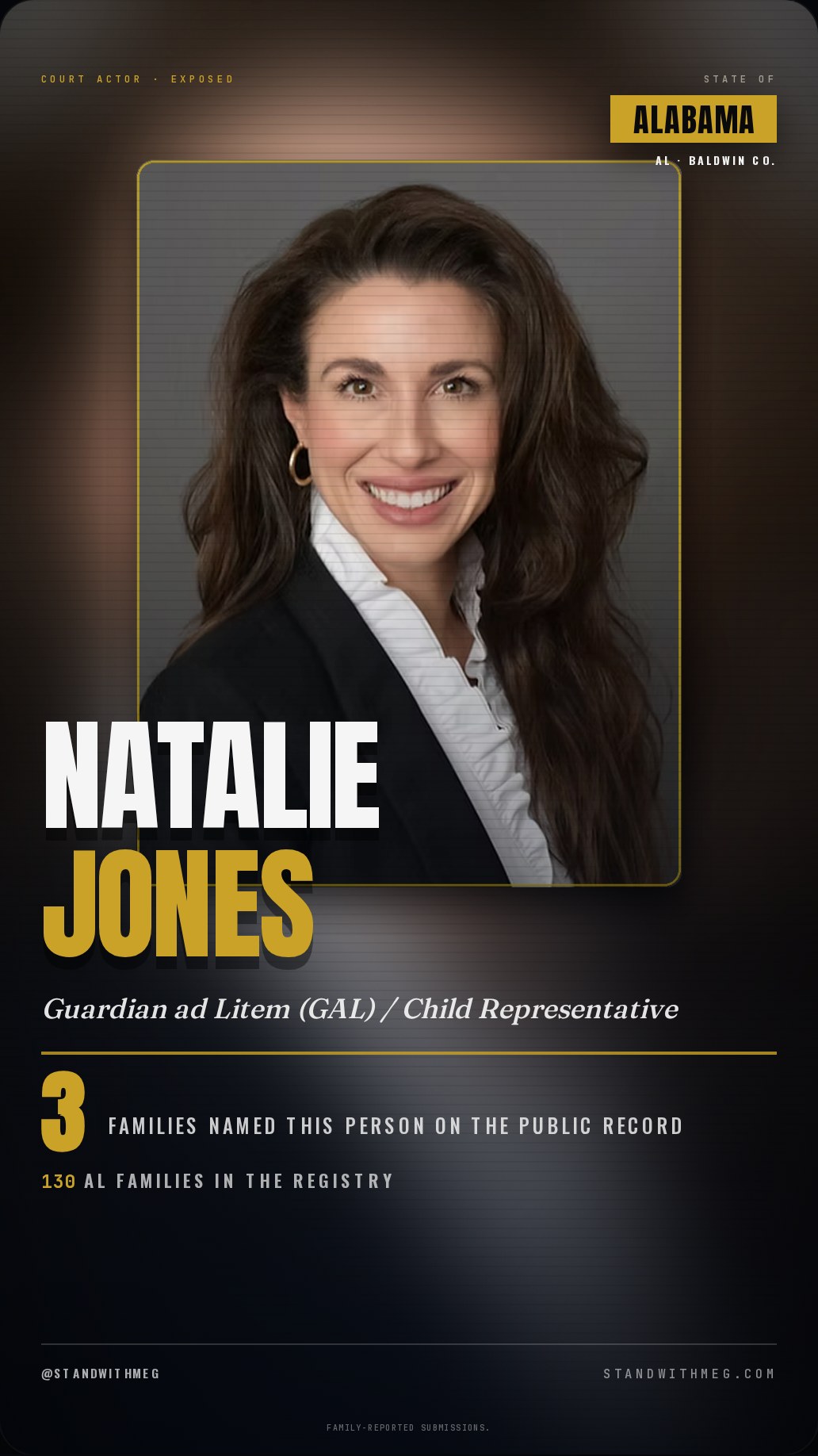 Natalie Jones share slide 1 of 7