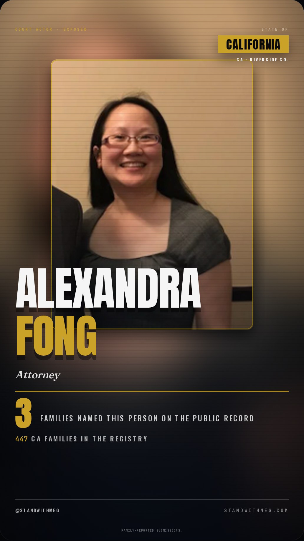 Alexandra Fong share slide 1 of 7