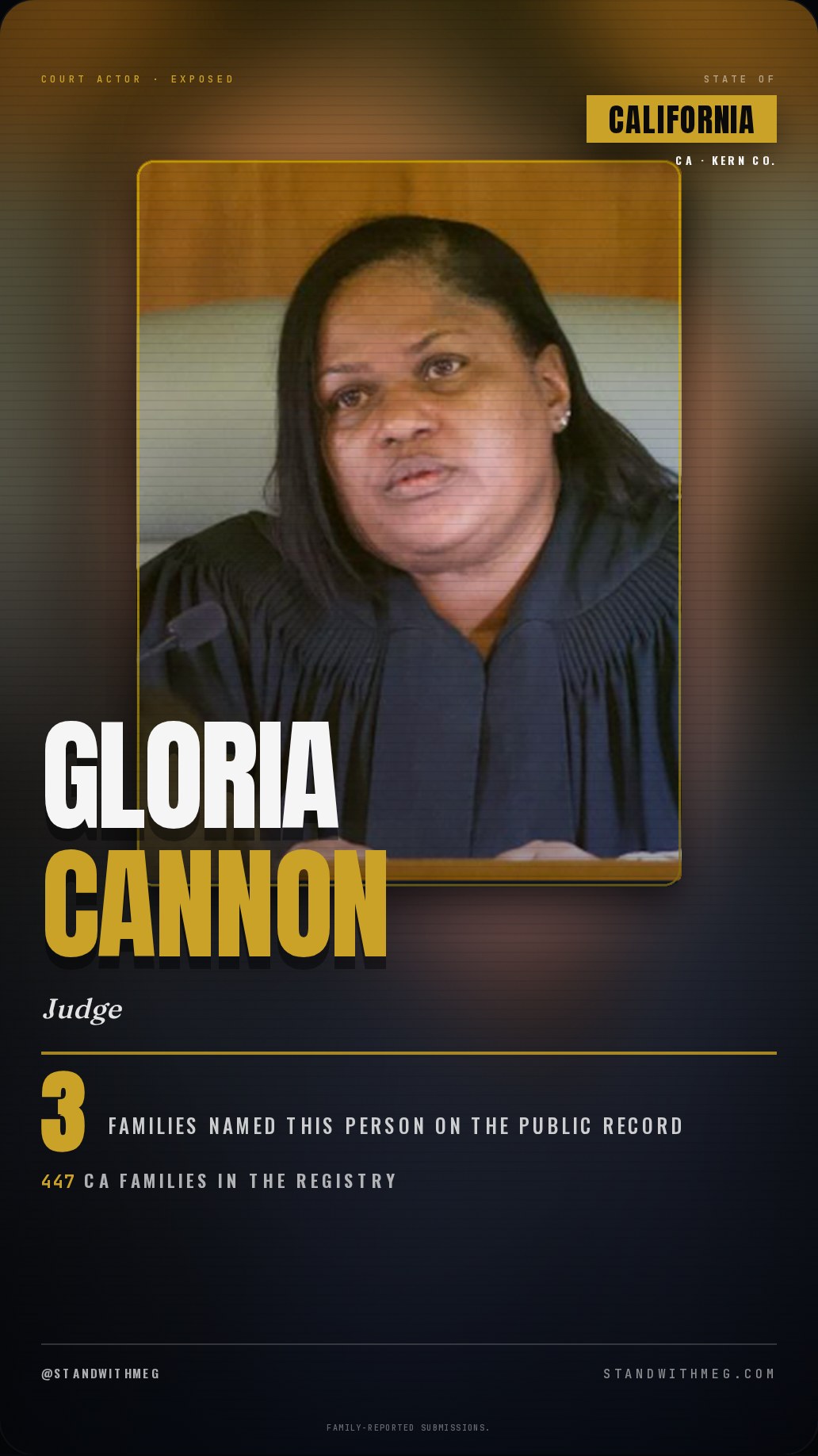 Gloria Cannon share slide 1 of 7