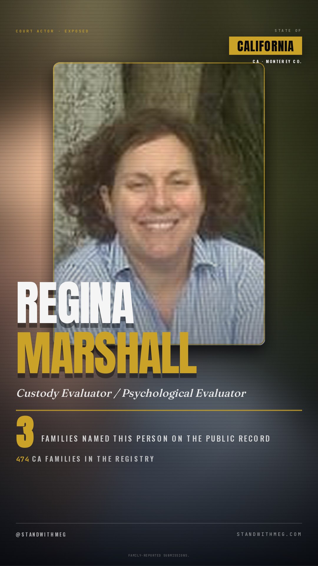 Regina Marshall share slide 1 of 7