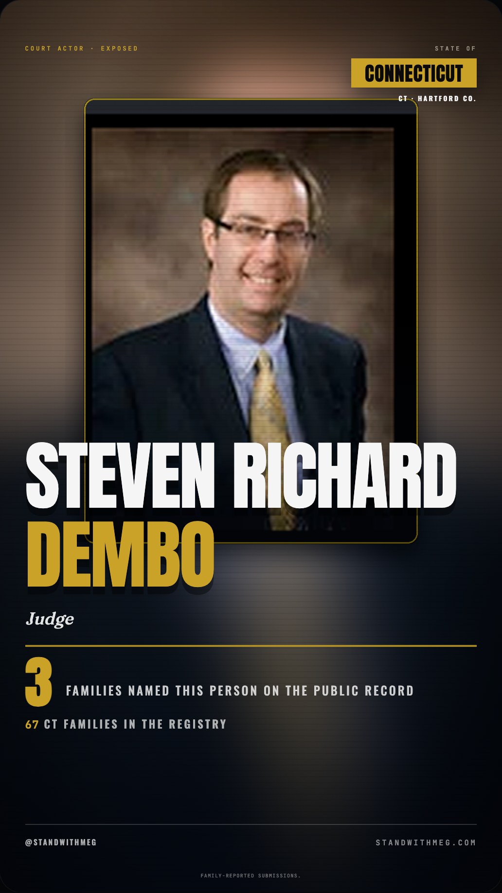 Steven Richard Dembo share slide 1 of 7