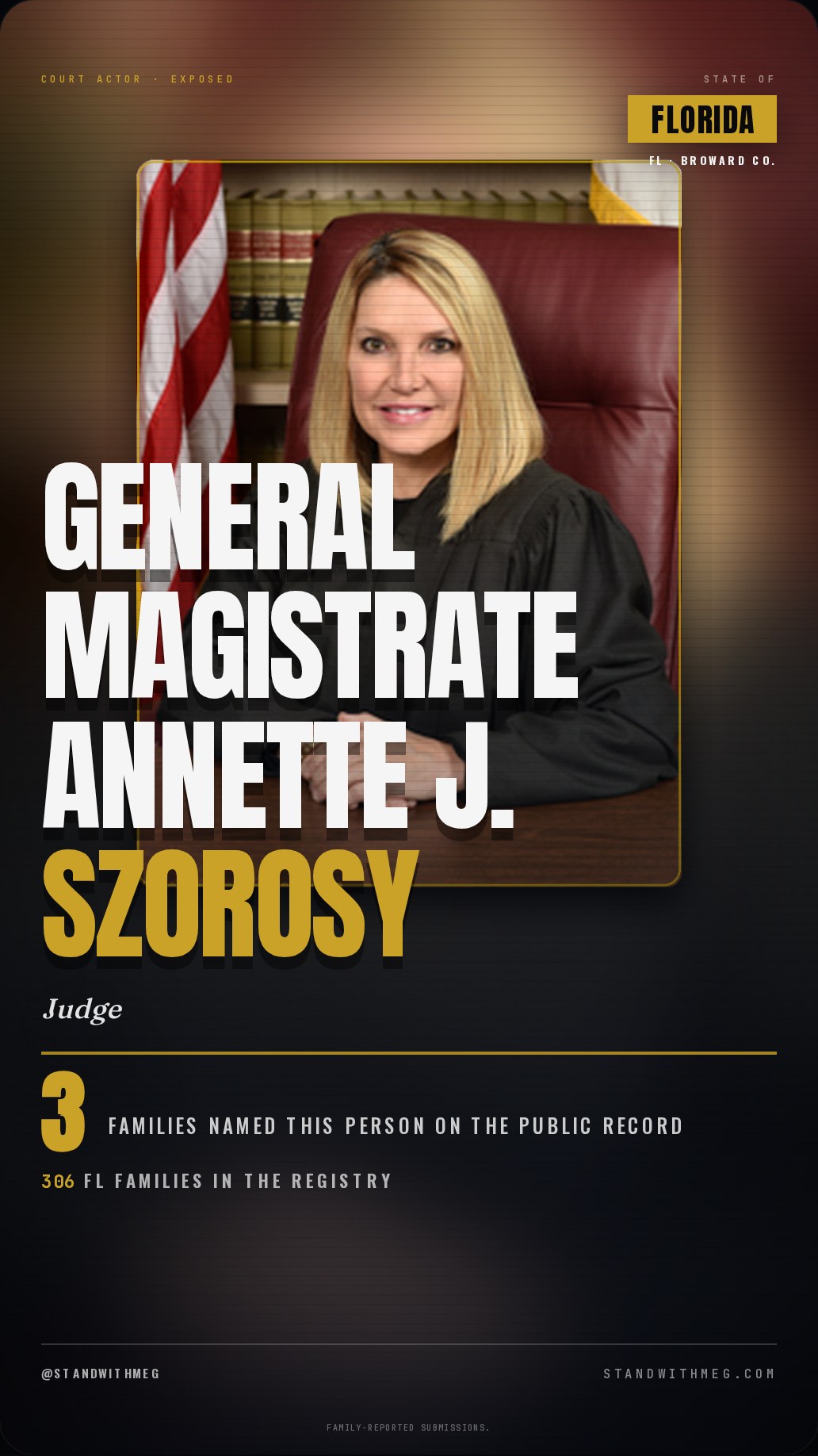 General Magistrate Annette J. Szorosy share slide 1 of 7