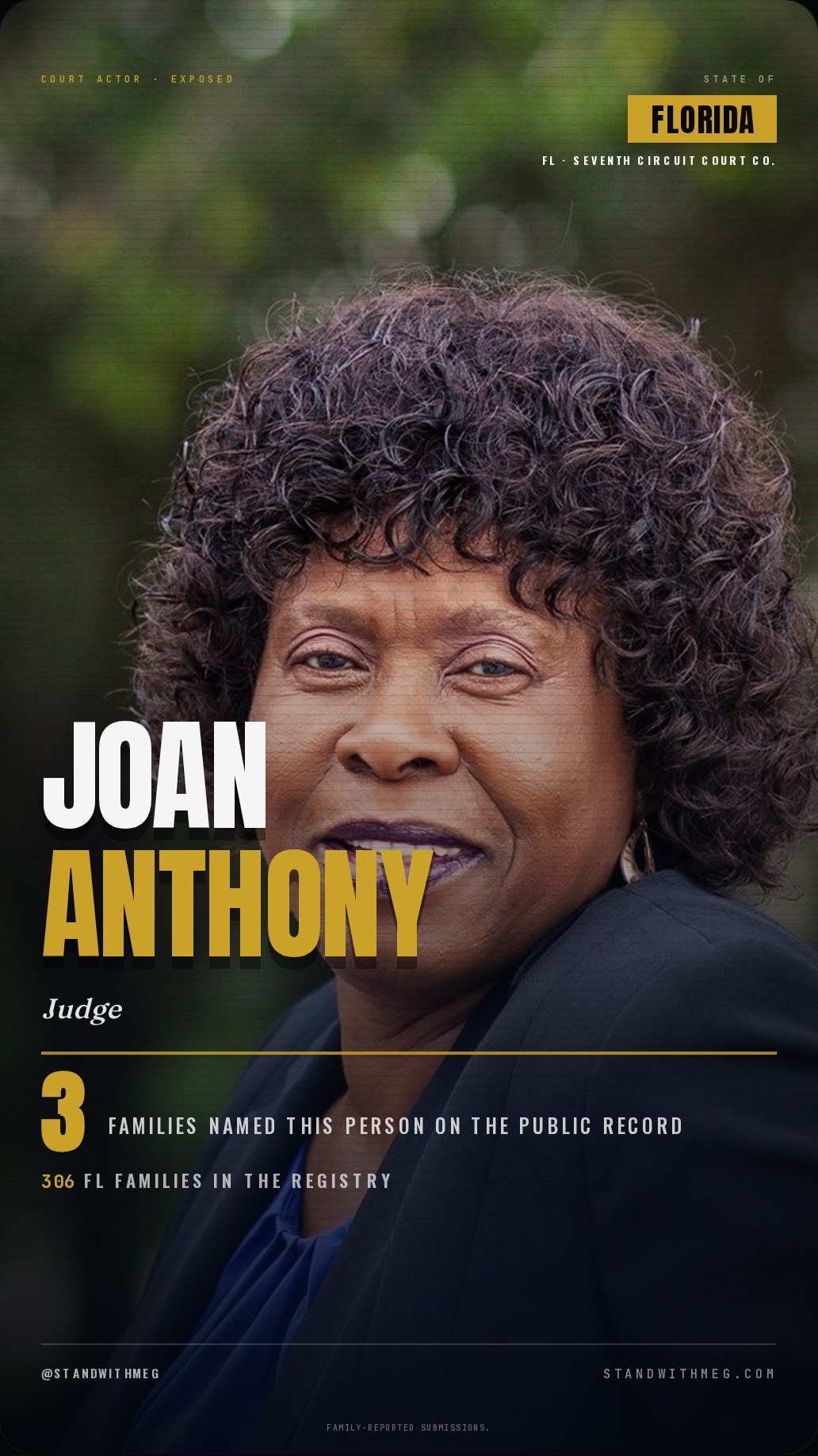 Joan Anthony share slide 1 of 7