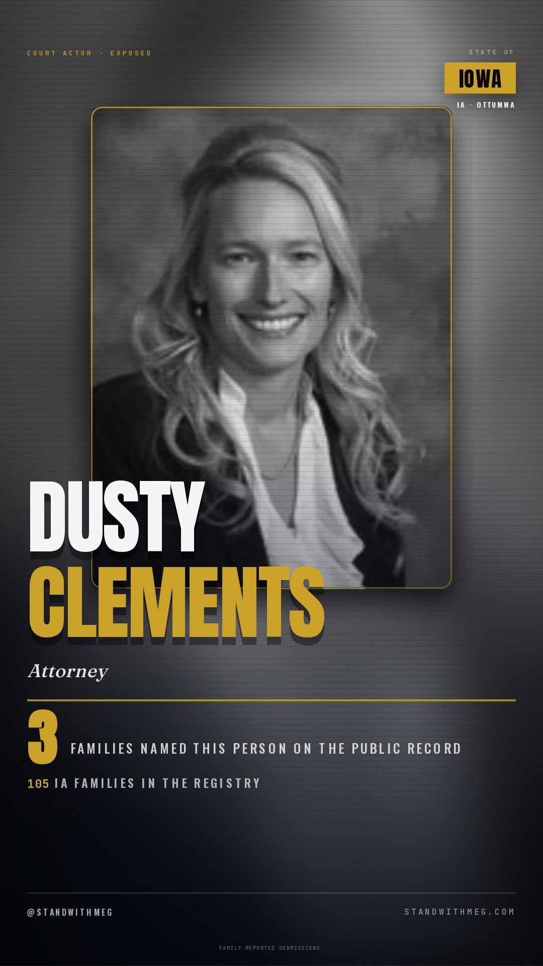 Dusty Clements share slide 1 of 9