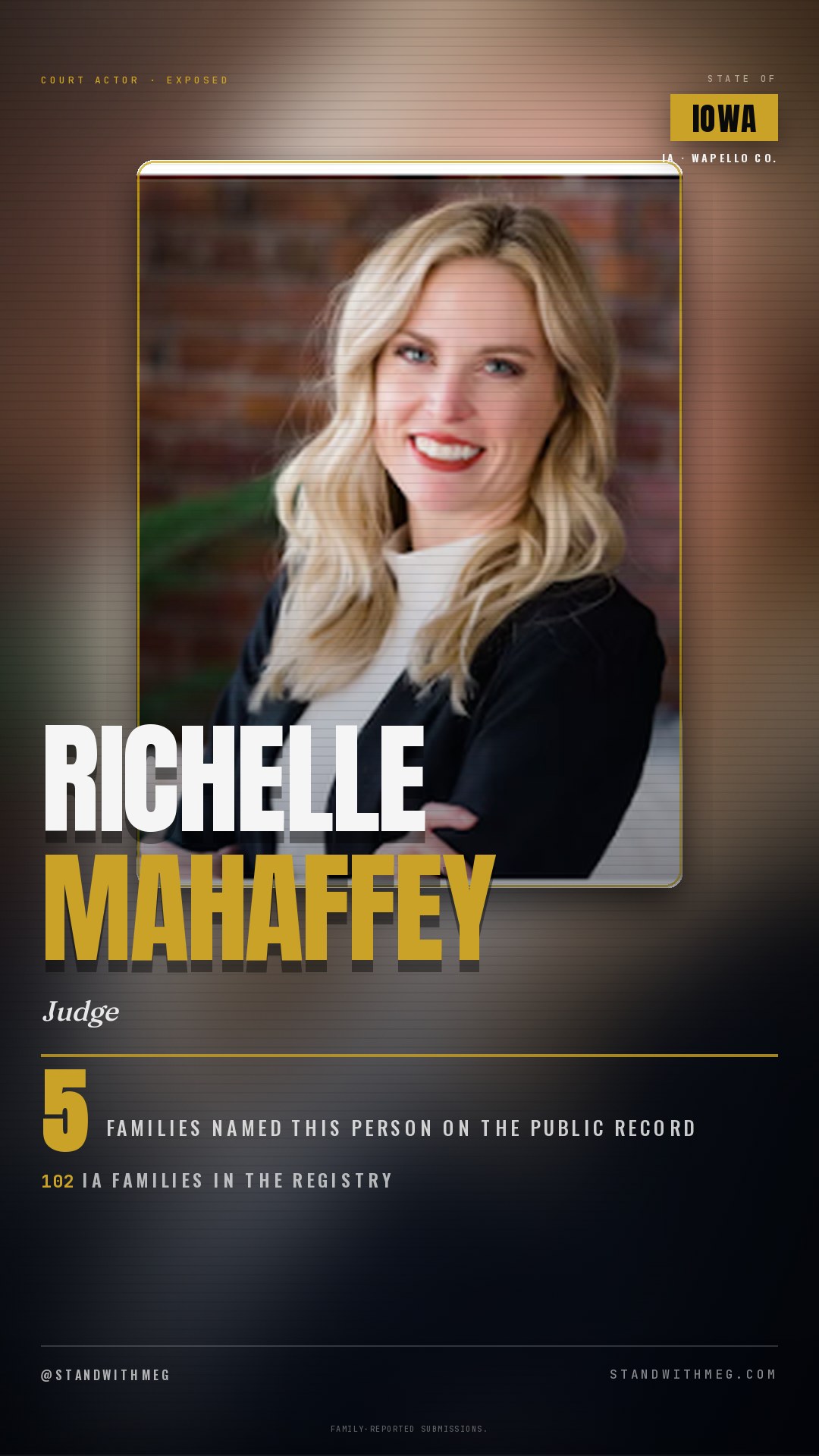 Richelle Mahaffey share slide 1 of 7