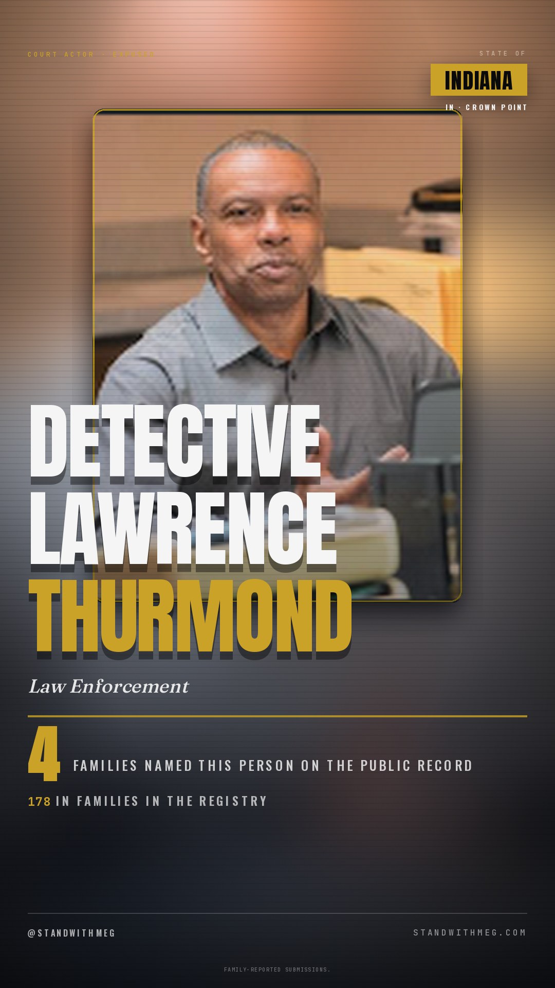 Detective Lawrence Thurmond share slide 1 of 7