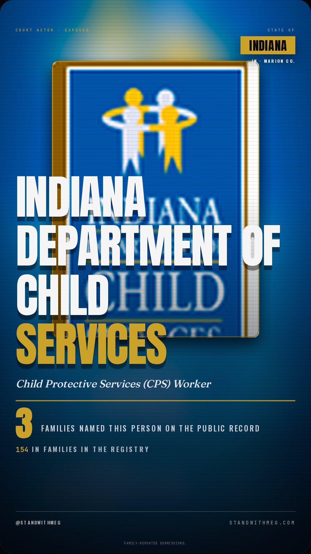 Indiana Department of Child services share slide 1 of 7