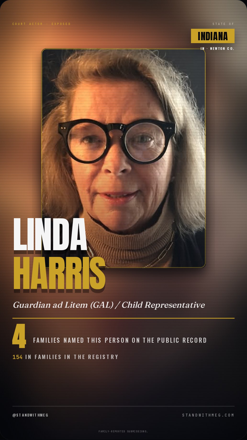 Linda Harris share slide 1 of 7