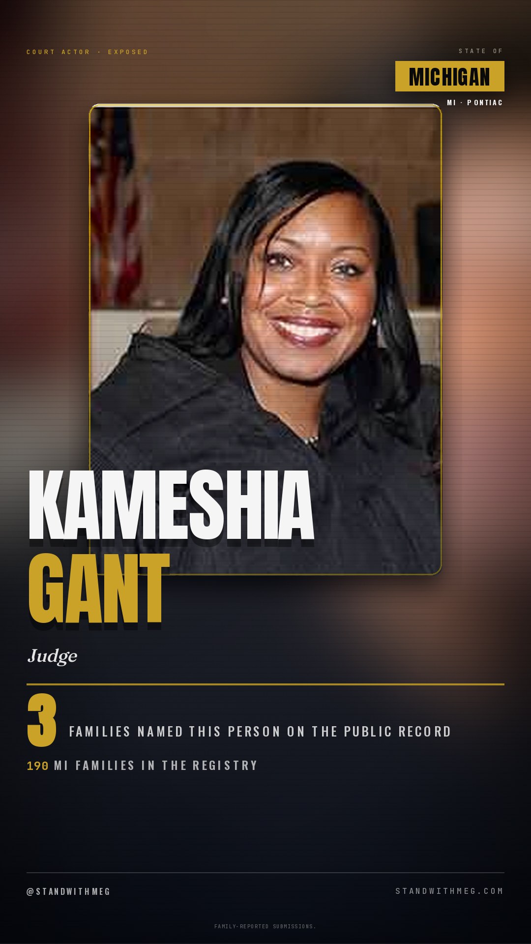 Kameshia Gant share slide 1 of 9