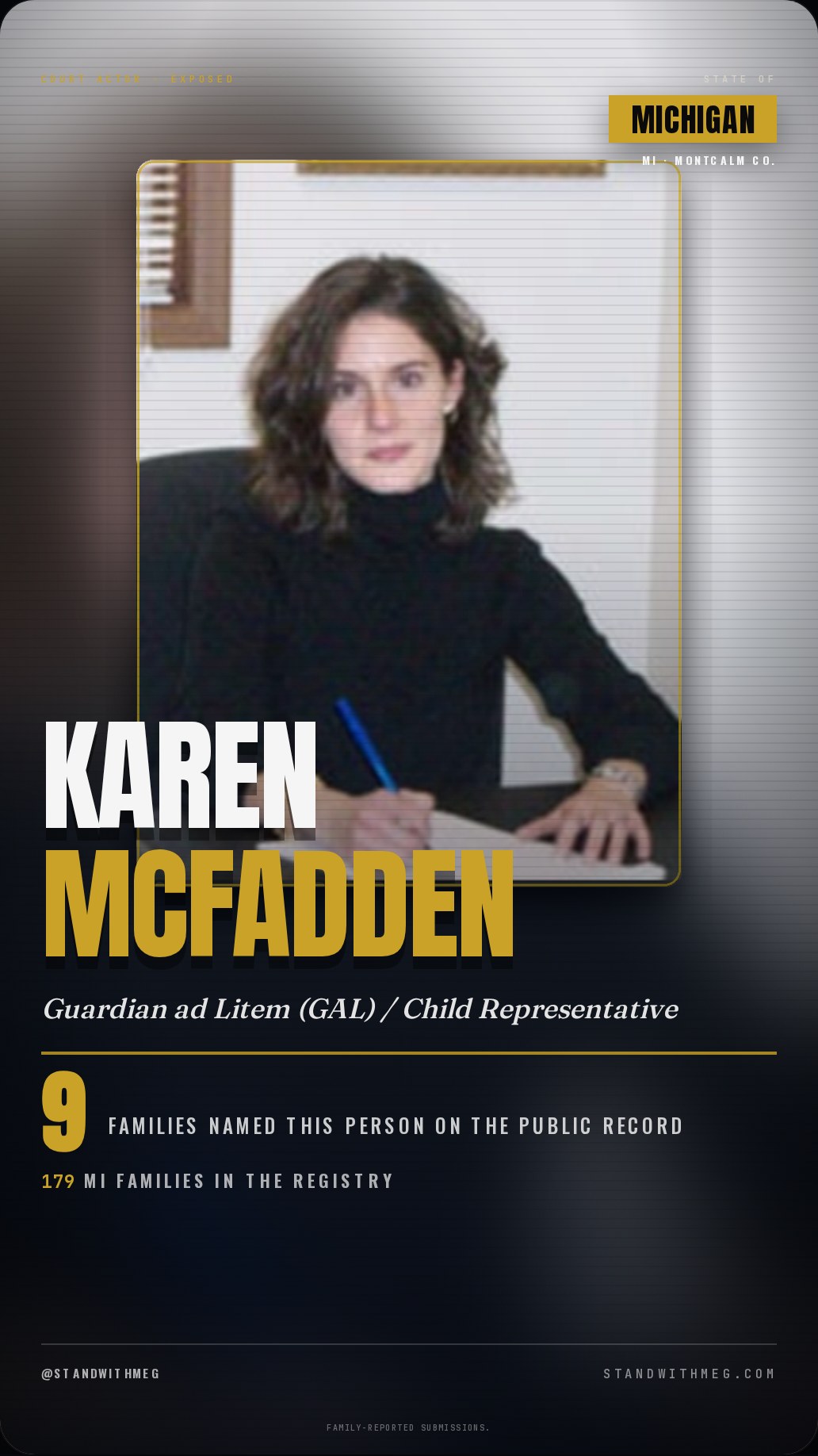 Karen McFadden share slide 1 of 8