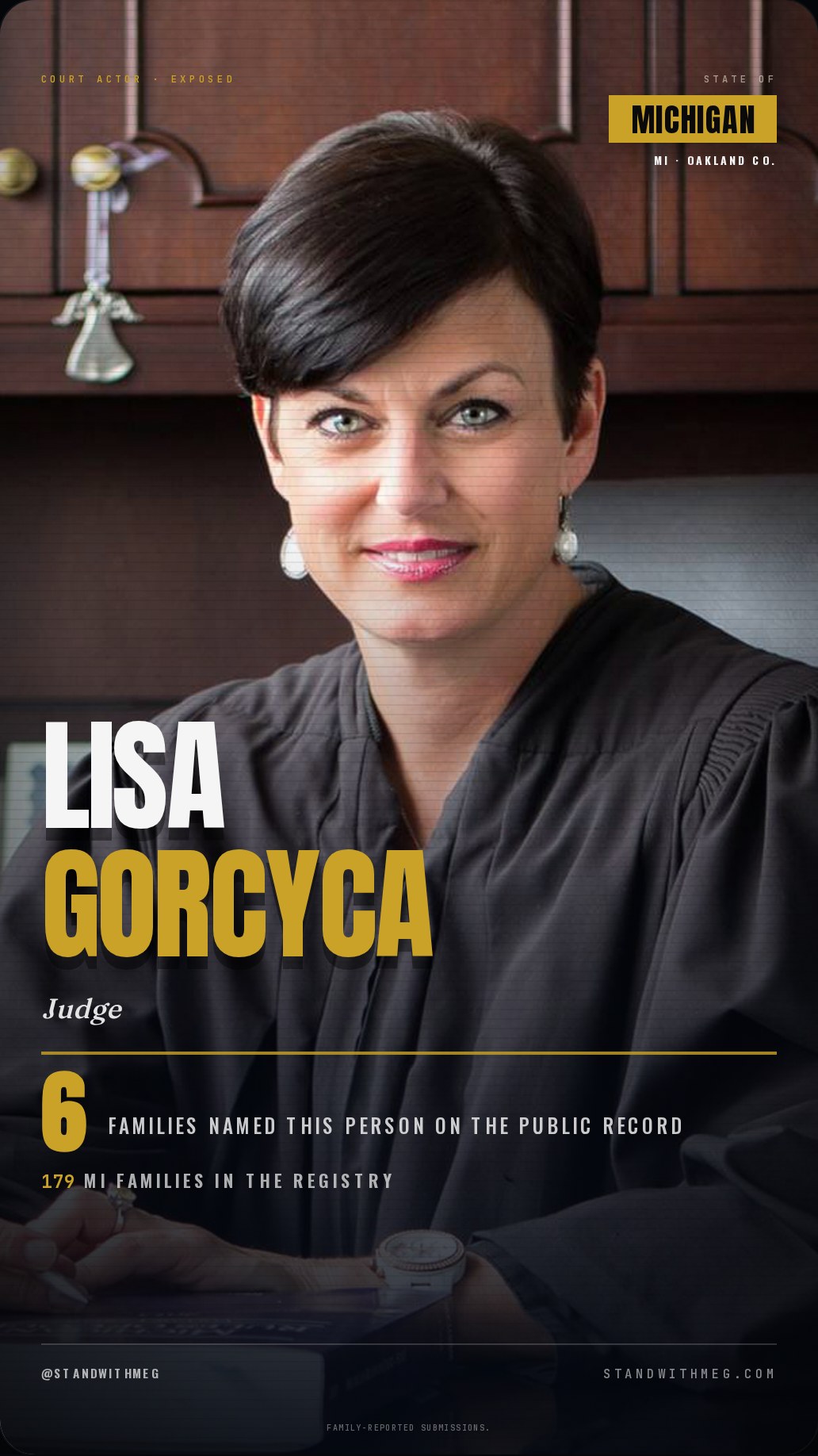Lisa Gorcyca share slide 1 of 8