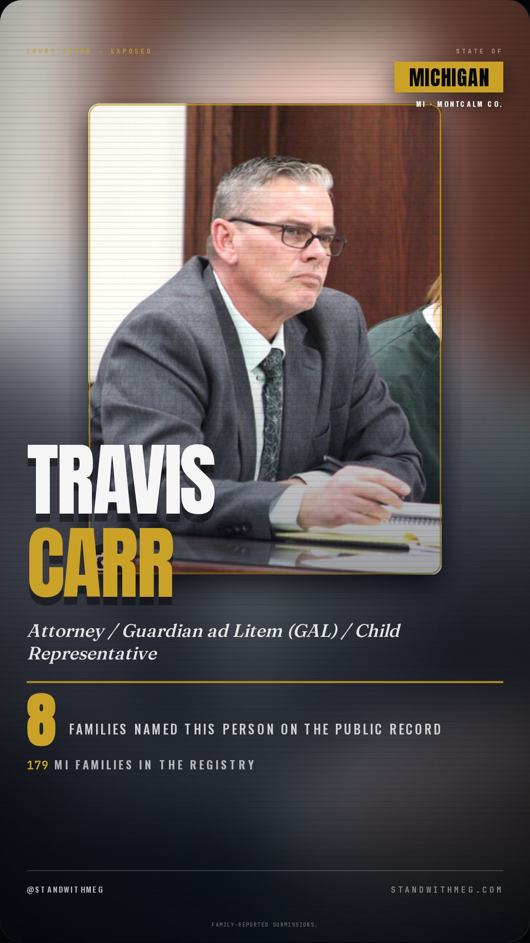Travis Carr share slide 1 of 8
