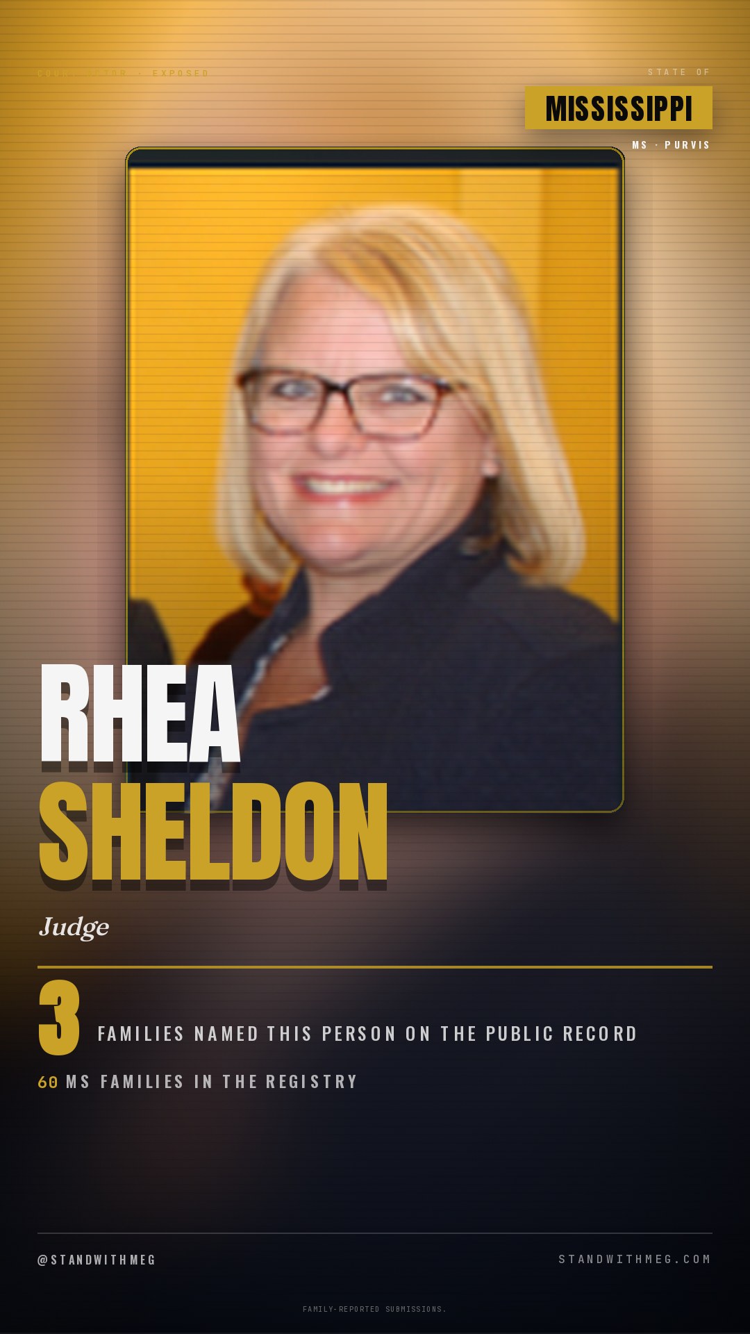 Rhea Sheldon share slide 1 of 8