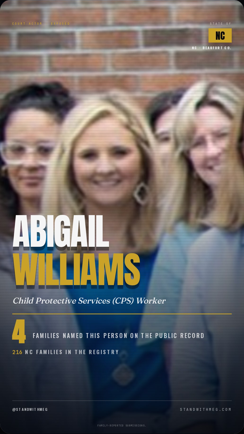 Abigail Williams share slide 1 of 7