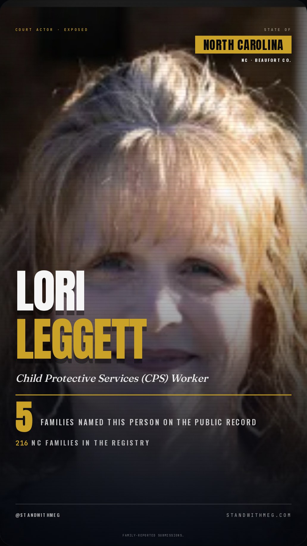 Lori Leggett share slide 1 of 7