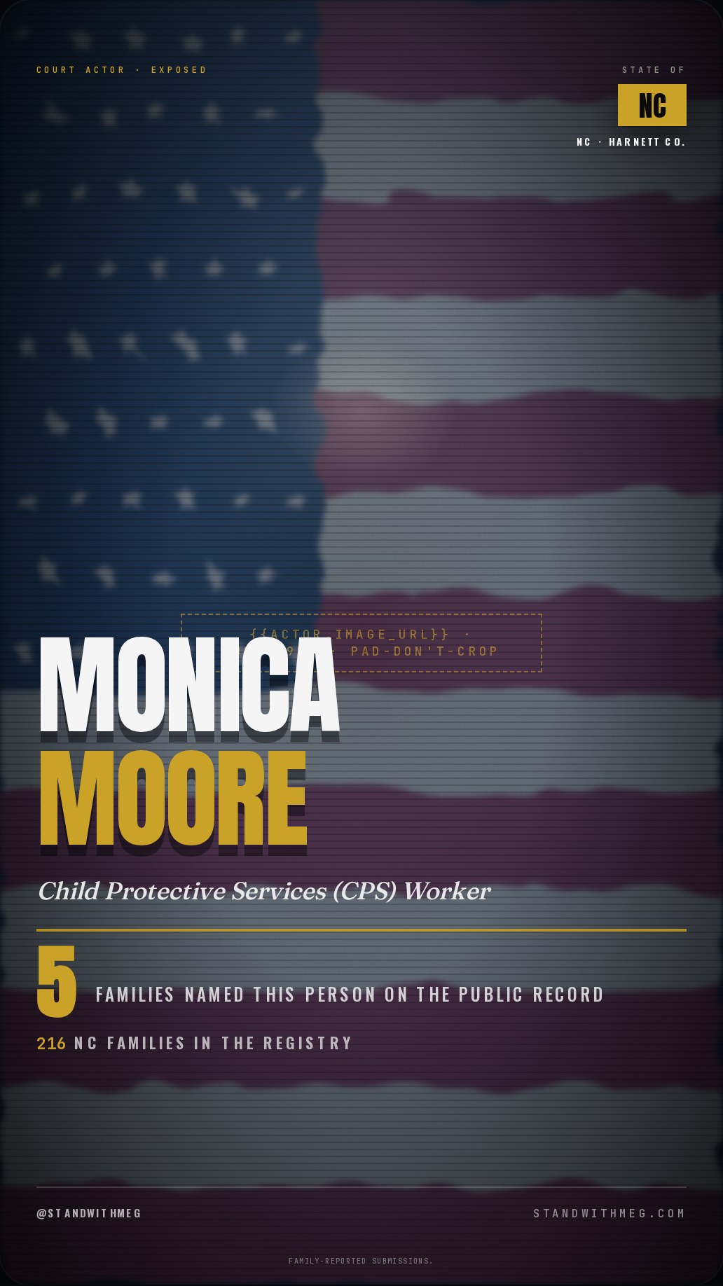 Monica Moore share slide 1 of 7