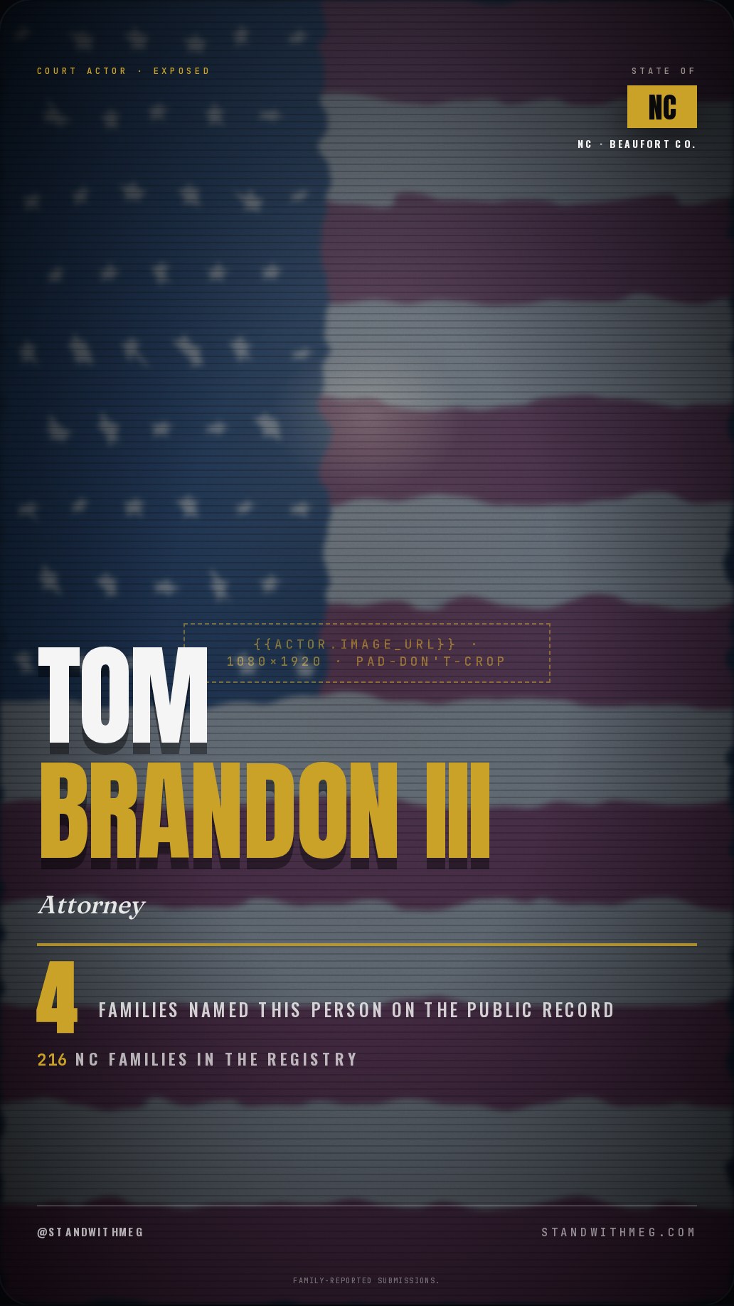 Tom Brandon III share slide 1 of 7