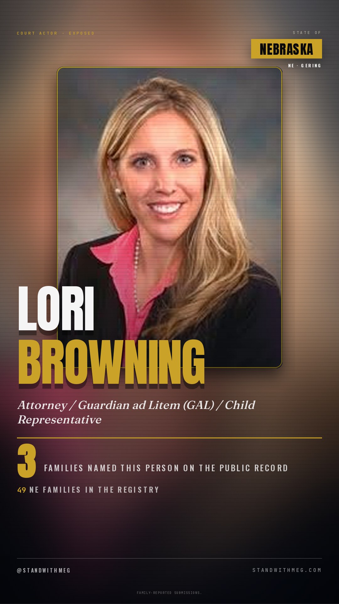 Lori Browning share slide 1 of 8