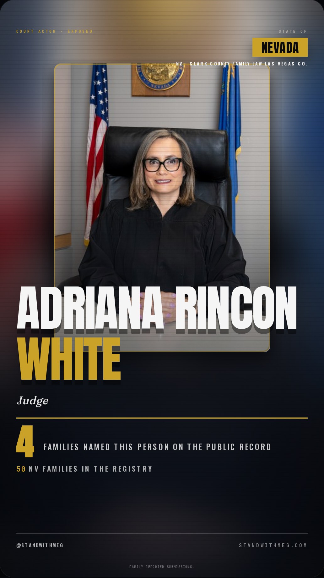 Adriana Rincon White share slide 1 of 7