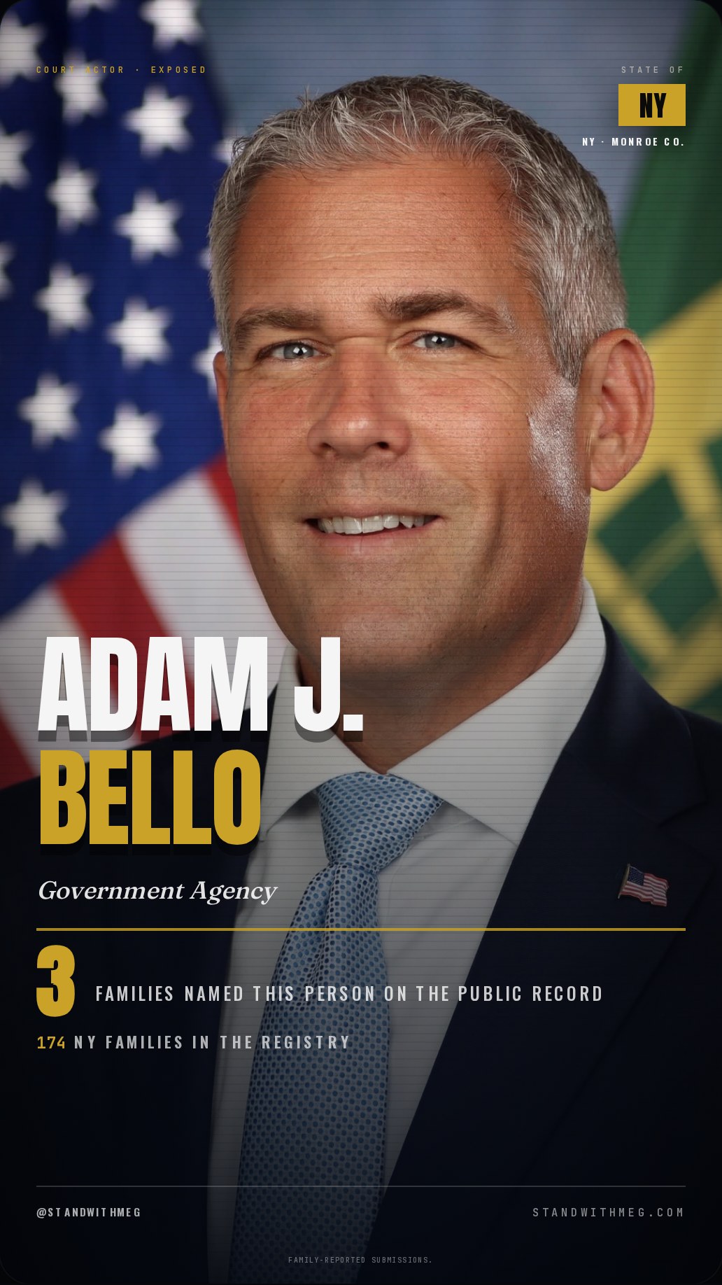 Adam J. Bello share slide 1 of 7