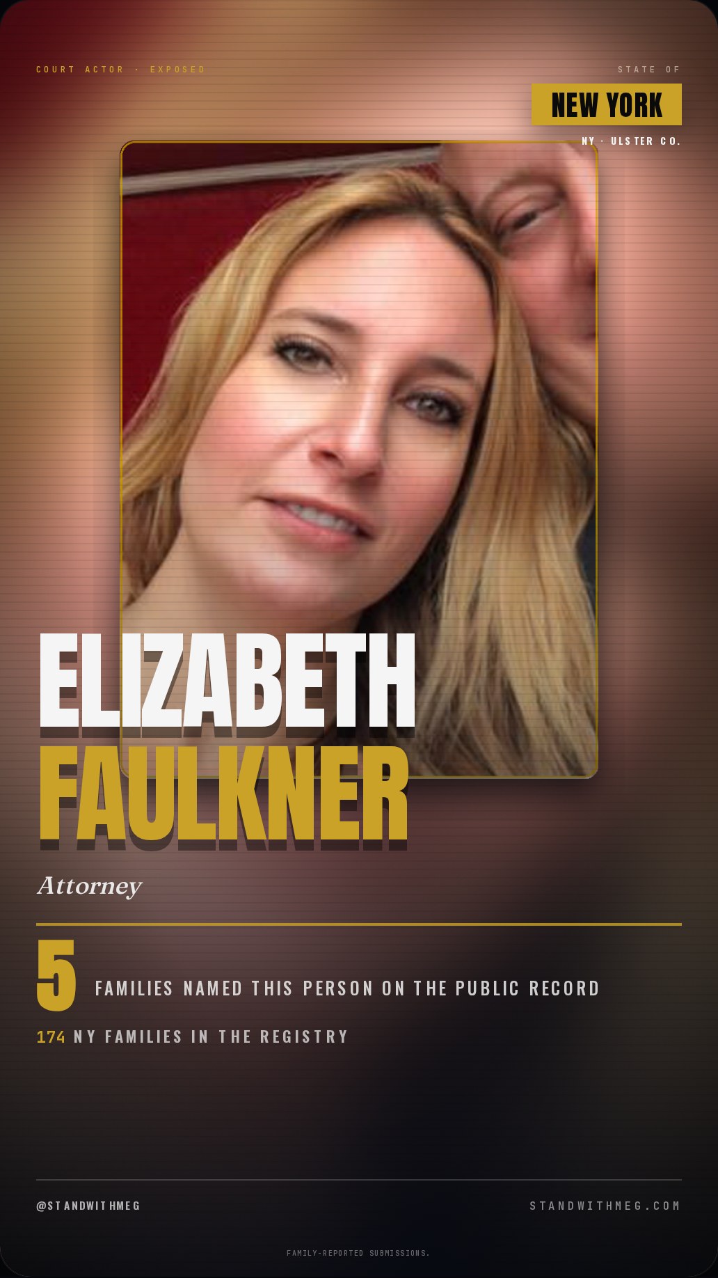 Elizabeth Faulkner share slide 1 of 8