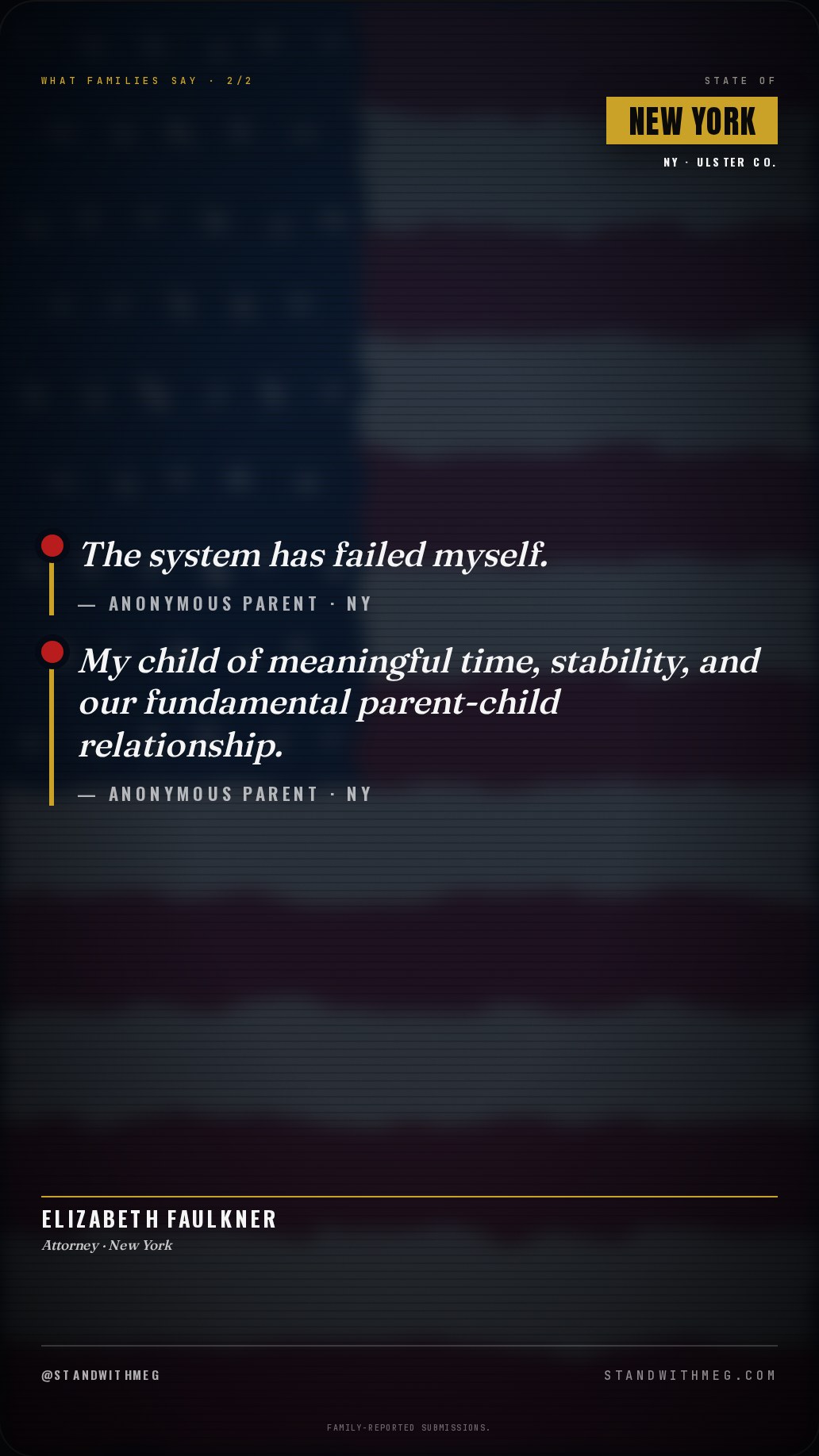 Elizabeth Faulkner share slide 3 of 8