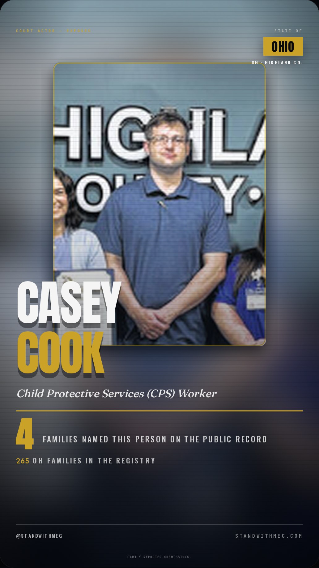 Casey Cook share slide 1 of 7