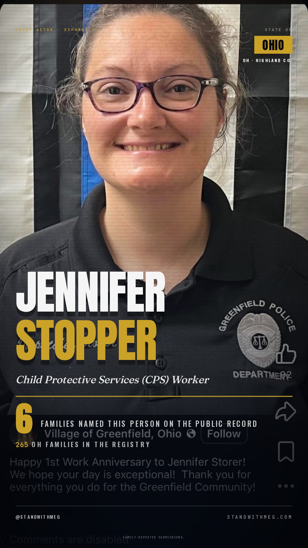 Jennifer Stopper share slide 1 of 8