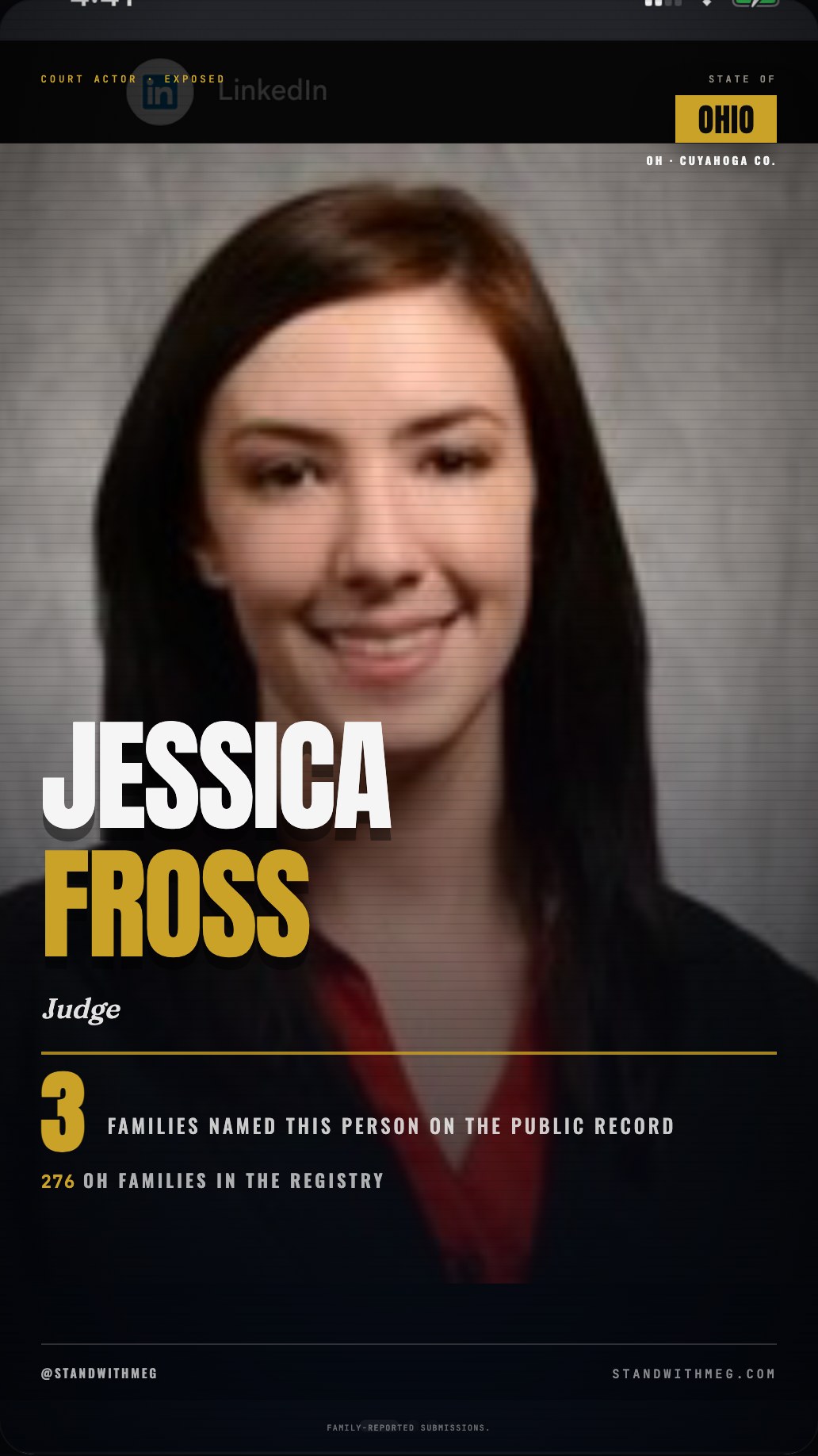 Jessica Fross share slide 1 of 7