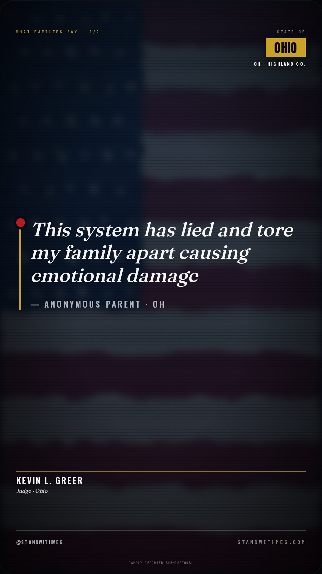 Judge Kevin L. Greer share slide 3 of 8
