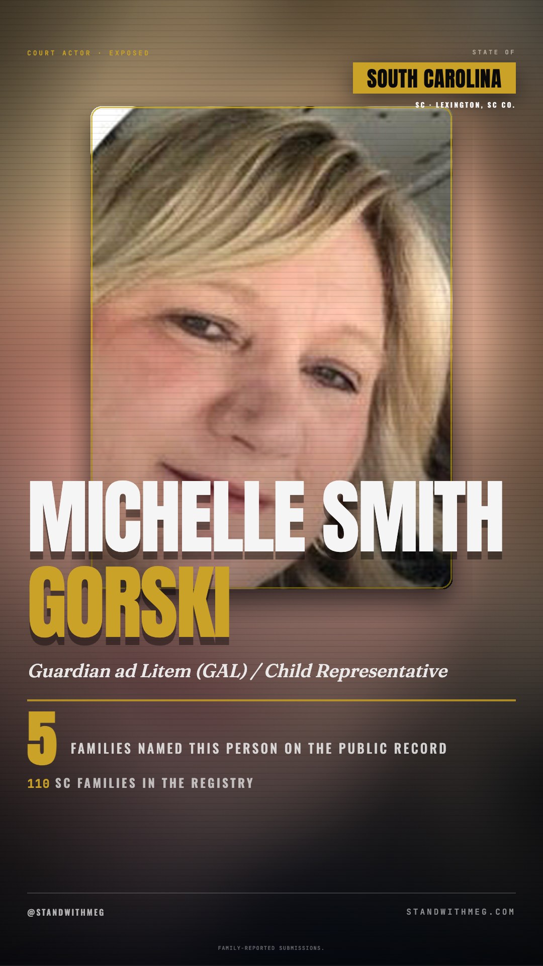 Michelle Smith Gorski share slide 1 of 7