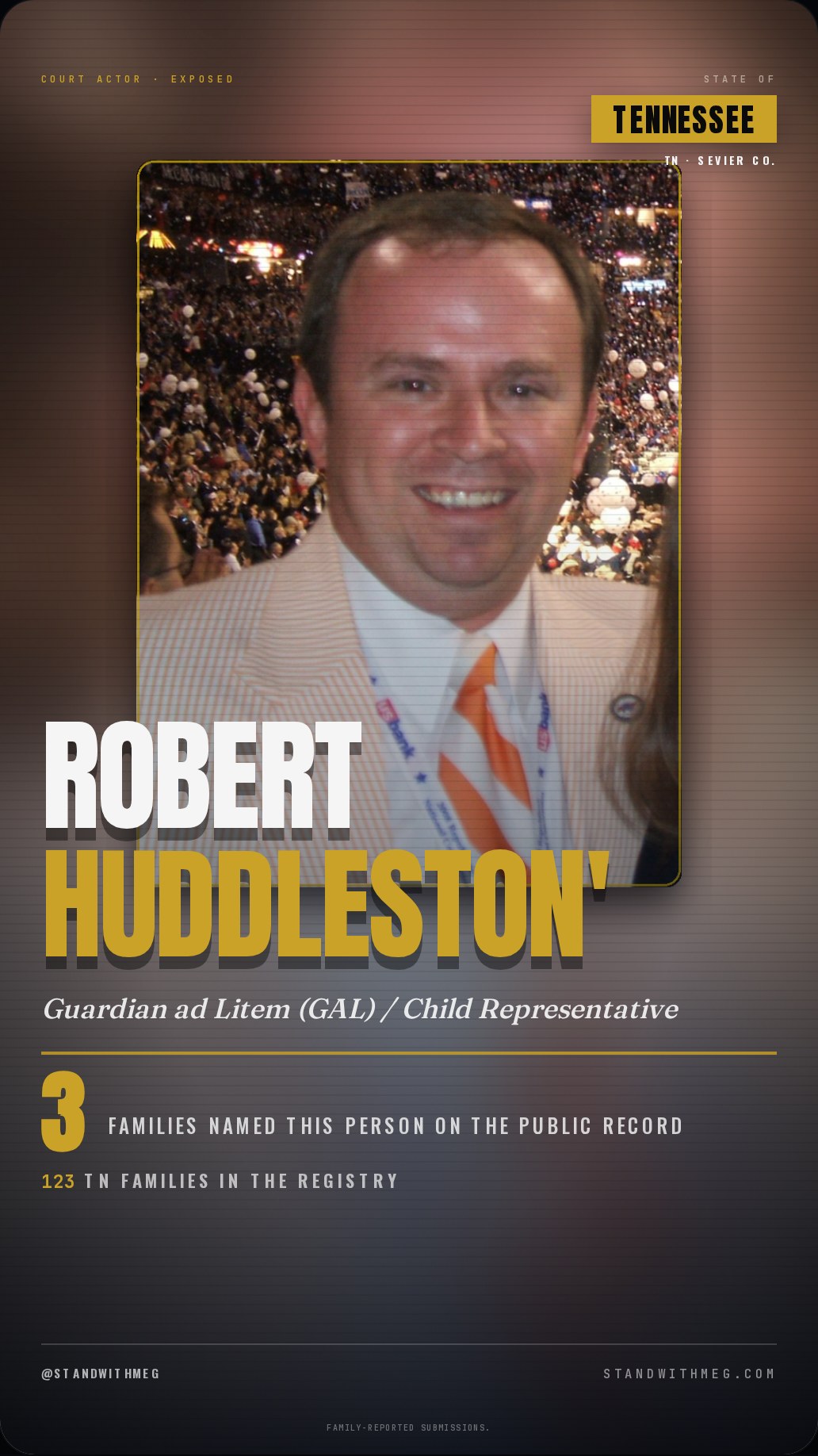 Robert Huddleston' share slide 1 of 7