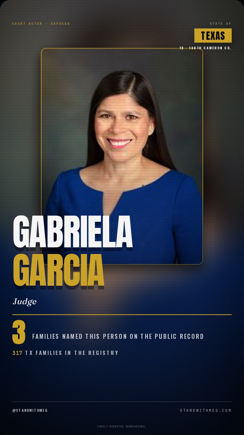 Gabriela Garcia share slide 1 of 7