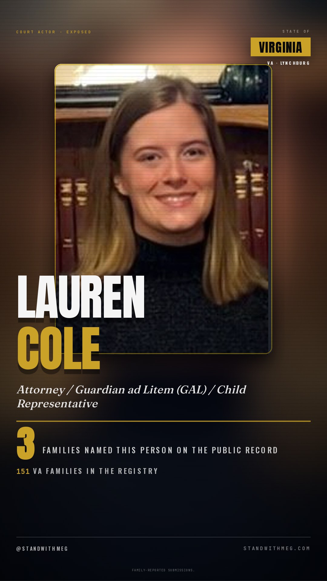Lauren Cole share slide 1 of 8