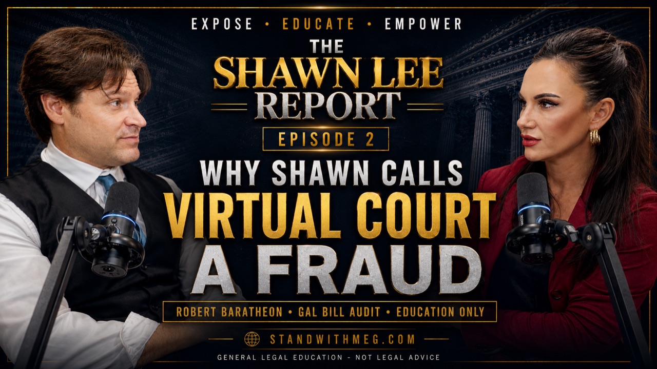 The Shawn Lee Report Episode 2, Why Shawn Calls Virtual Court a Fraud