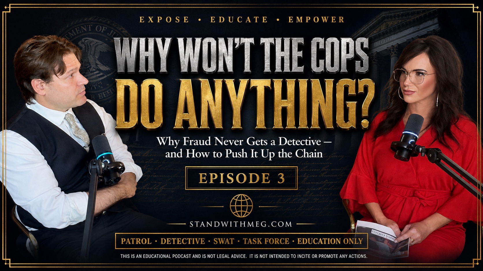 The Shawn Lee Report Episode 3, Why Won't the Cops Do Anything? Why Fraud Never Gets a Detective